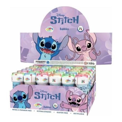 STITCH & ANGEL BUBBLES (Bolle di sapone) In espo da 36PZ 4ass…x36…x216